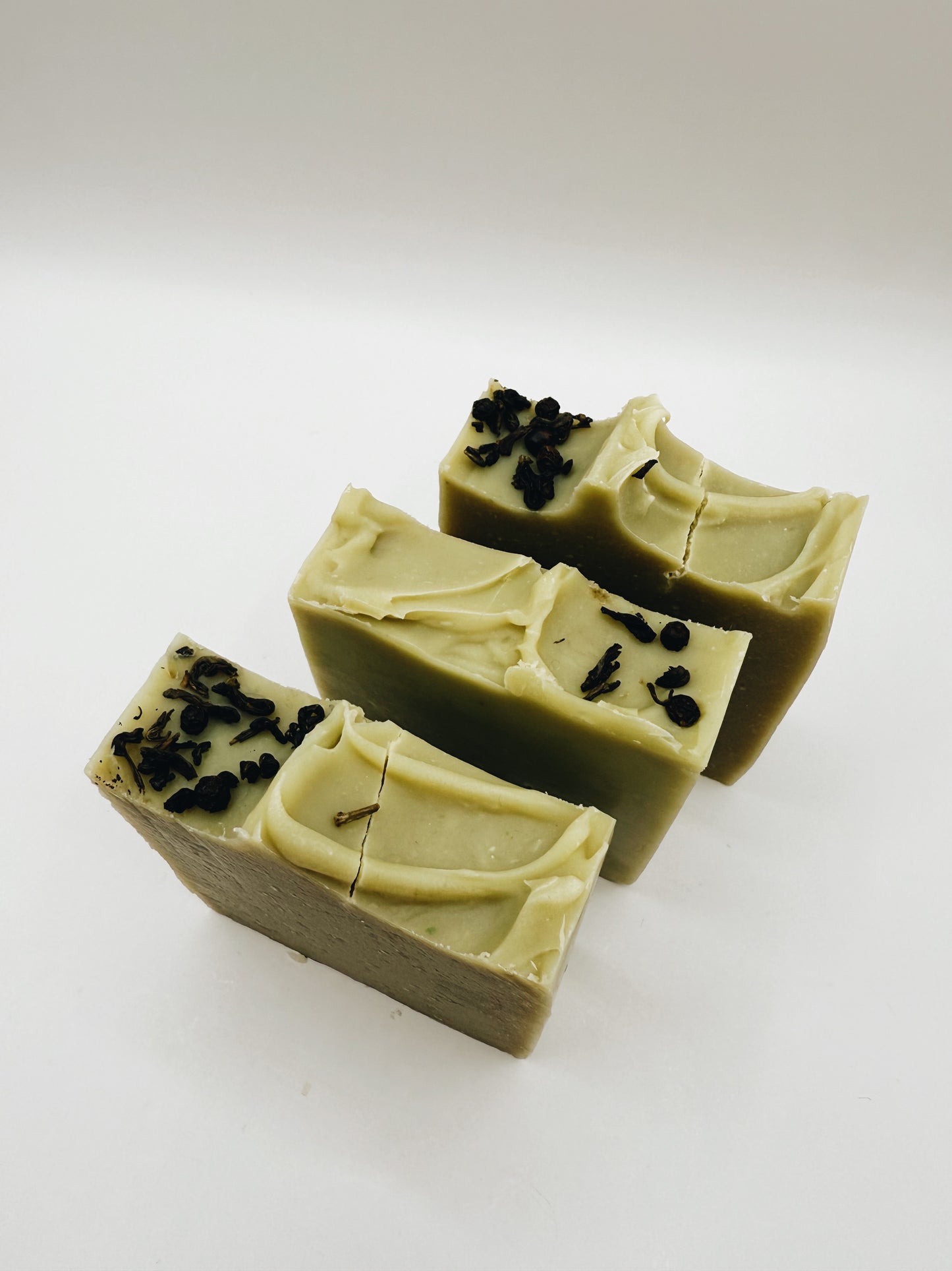 "Green Tea + Lime" — Cold Process Soap Bar