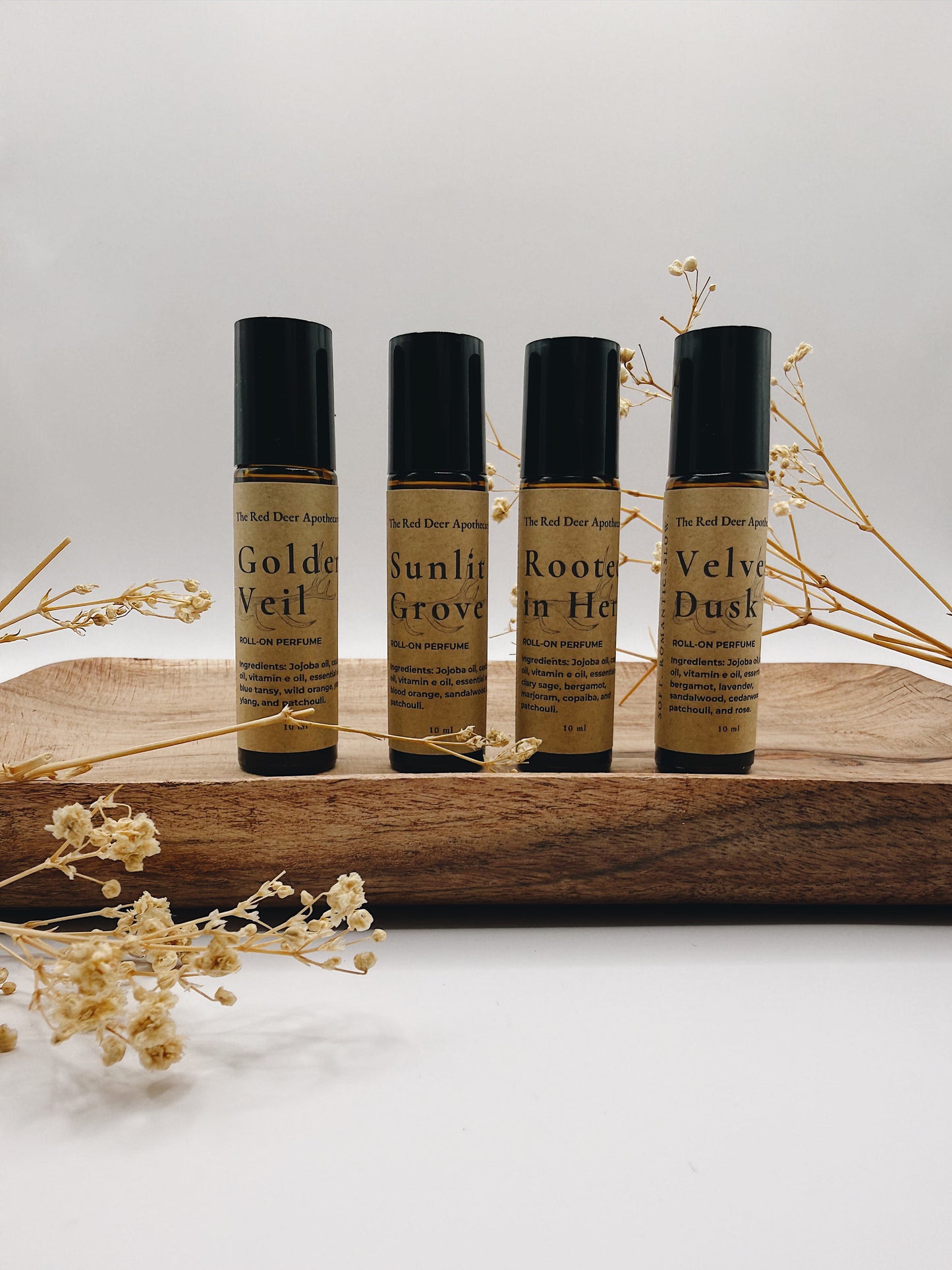 Roll-On Perfume Oils- (Essential Oil Blends)