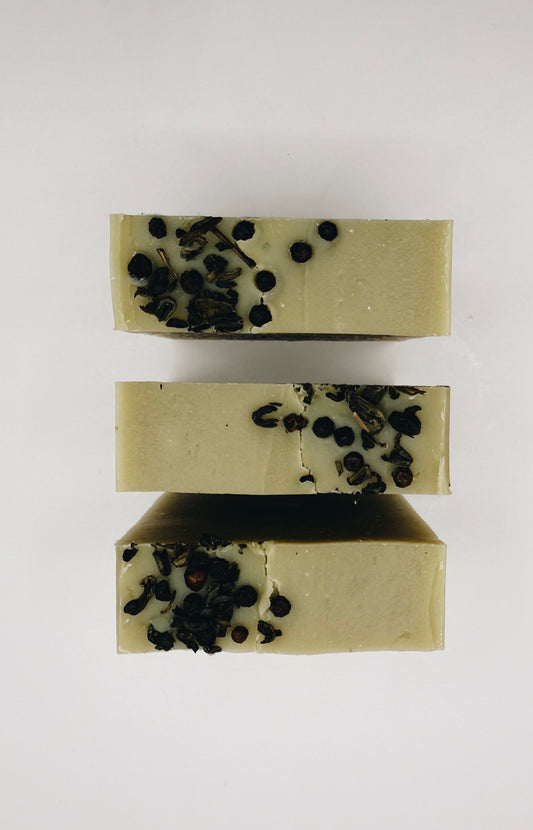 Green Tea- Cold Process Soap Bar