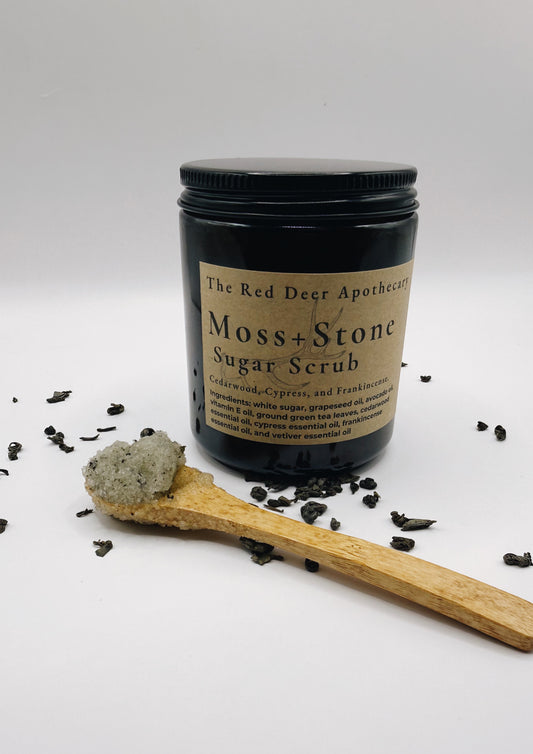 Moss + Stone- Sugar Scrub