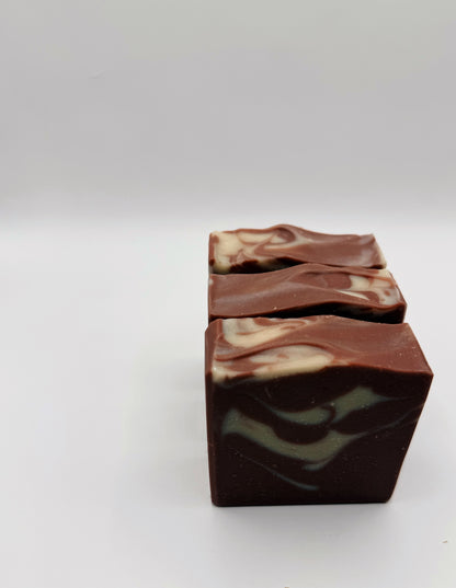 "Rooted Smoke"- Cold Process Soap Bar