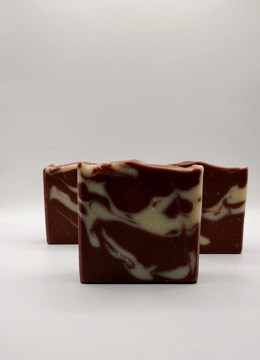 "Rooted Smoke"- Cold Process Soap Bar