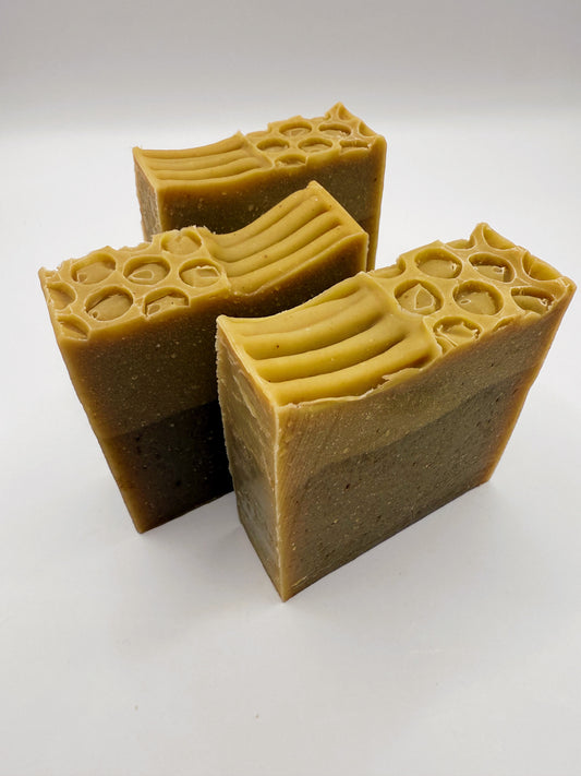 Turmeric and Honey- Cold Process Natural Soap Bar