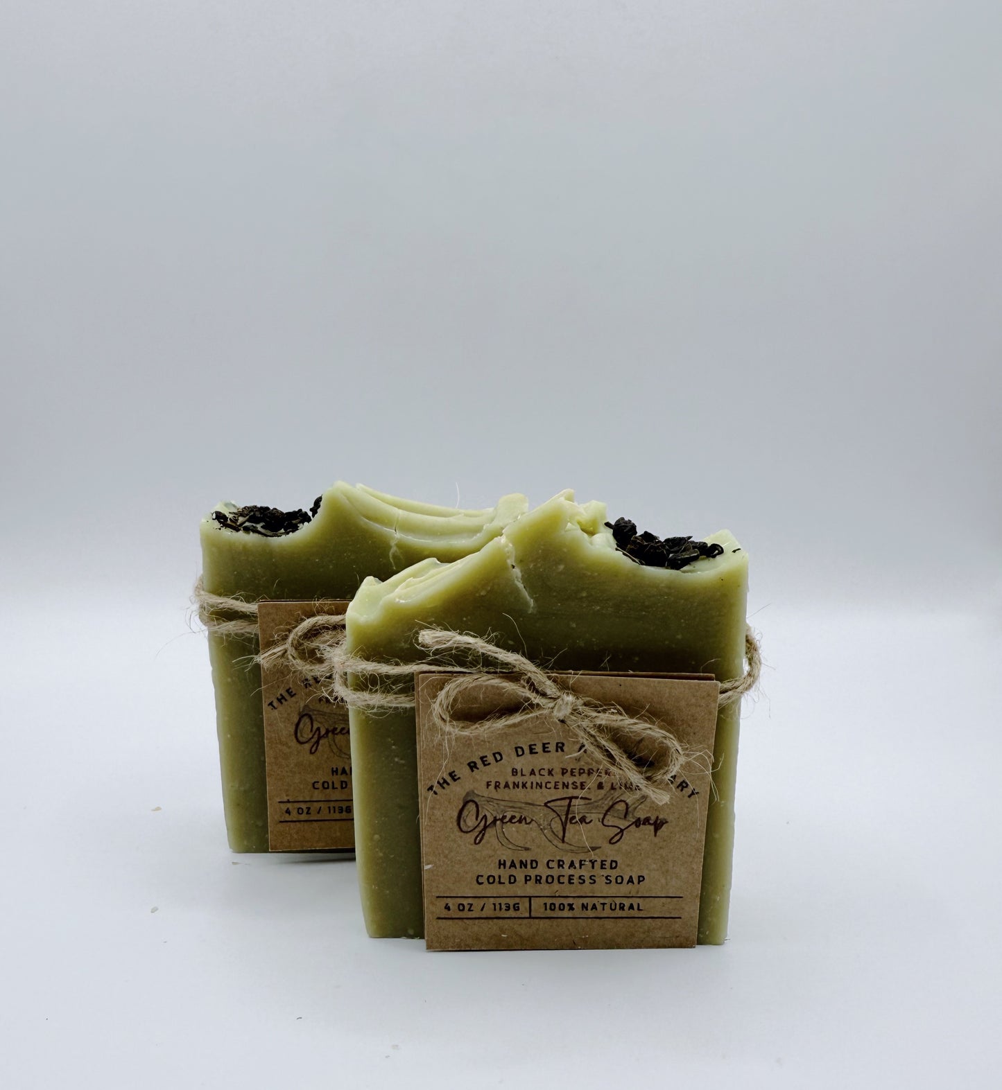 Green Tea- Cold Process Soap Bar