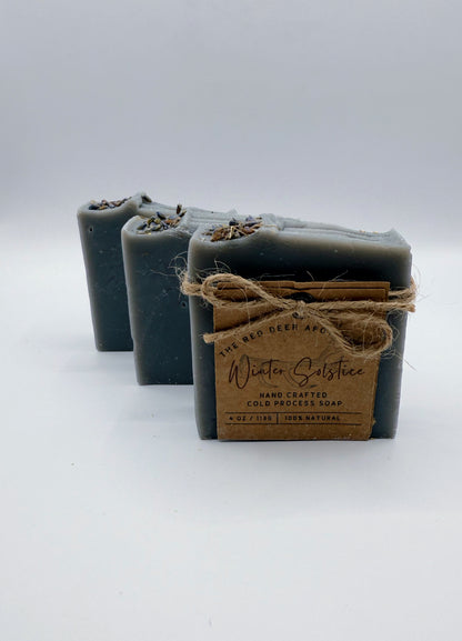 Winter Solstice- Cold Process Soap Bar