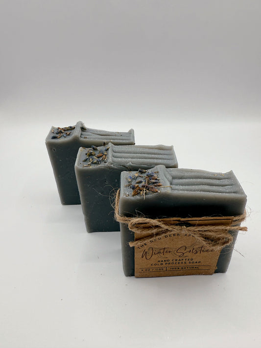 Winter Solstice- Cold Process Soap Bar