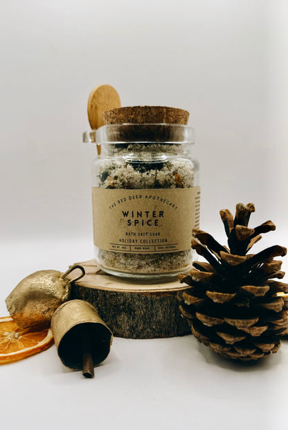 Winter Spiced- Bath Salt Blend