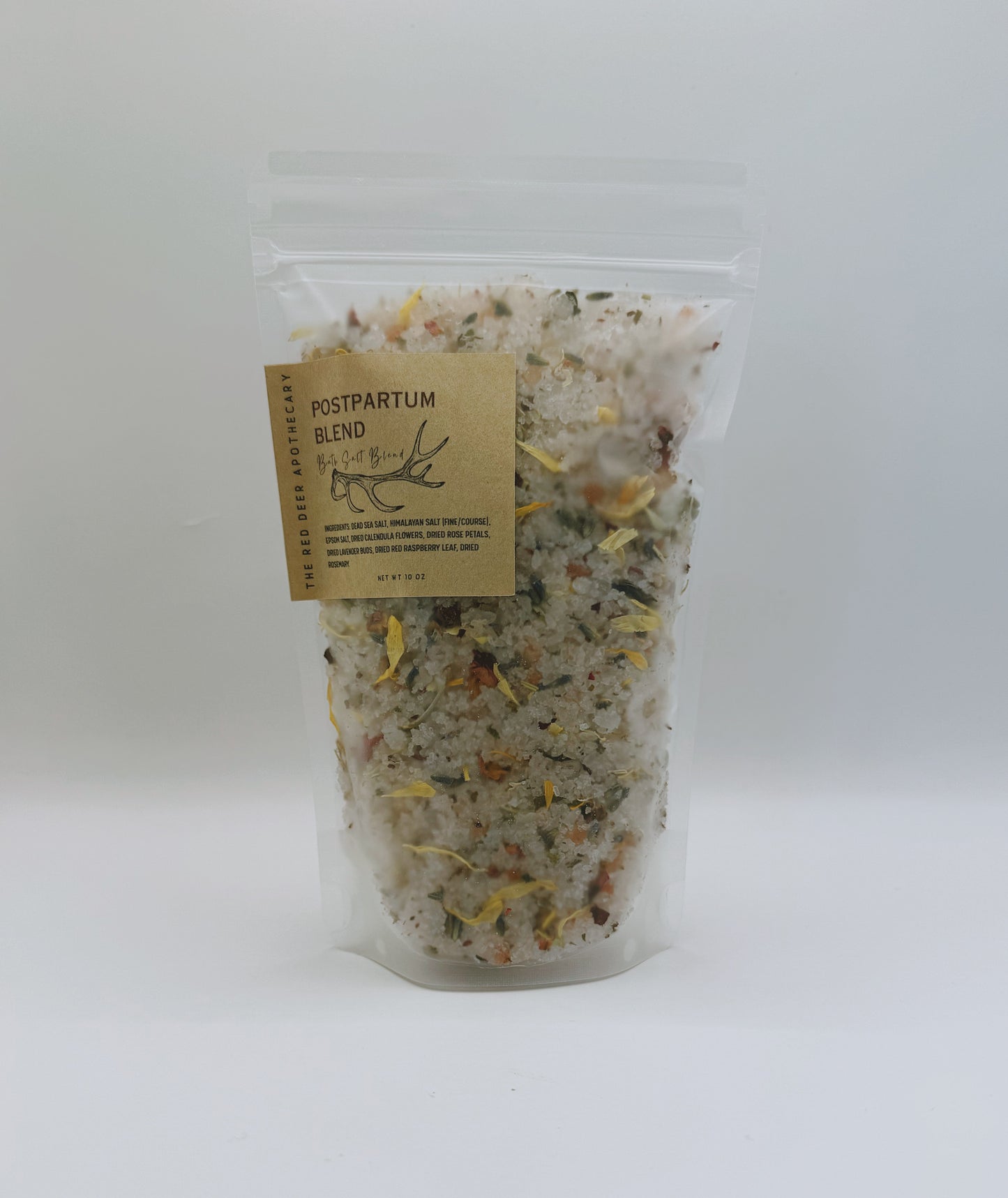 Postpartum- Botanical Bath Salt Blend