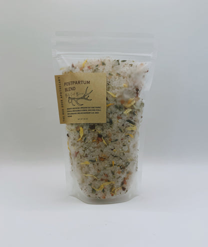 Postpartum- Botanical Bath Salt Blend