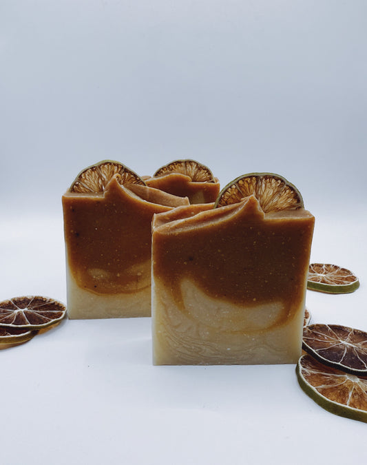 Ginger + Citrus Cold Process Soap Bar